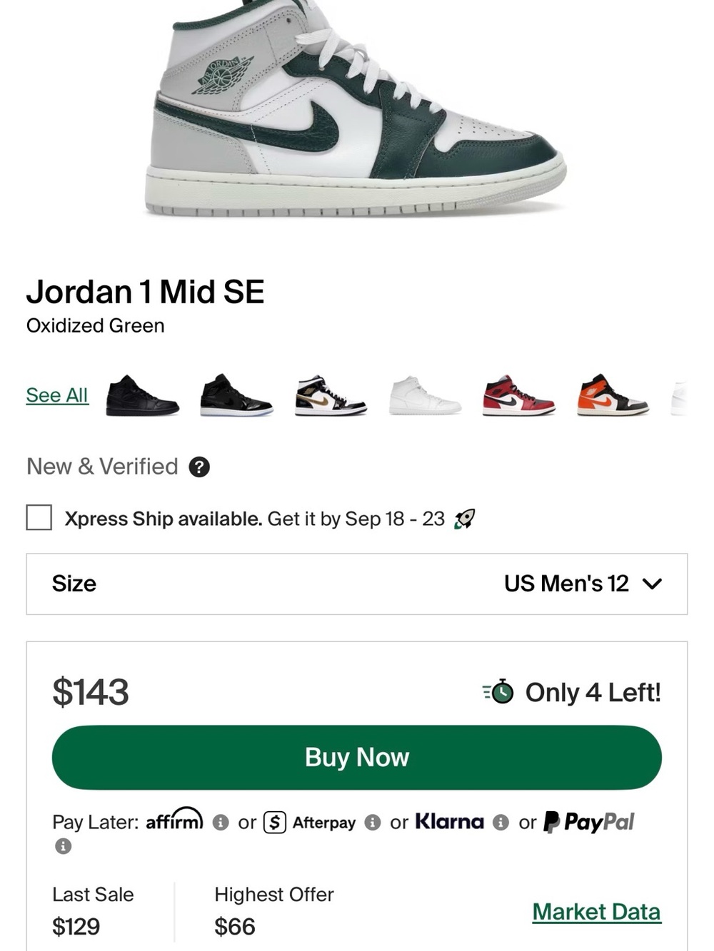 Jordan 1 Mid - Picture 6 of 6